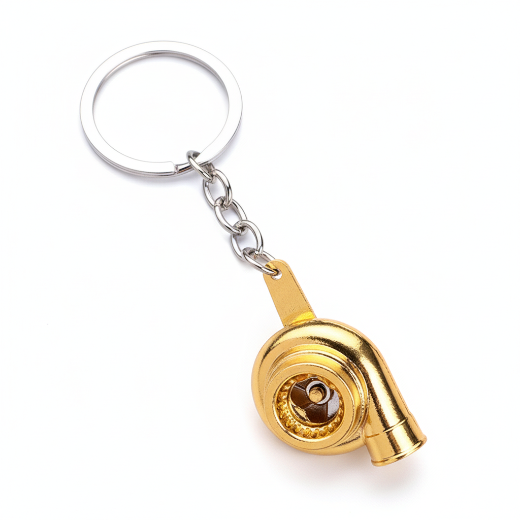 Gold Turbo White Background